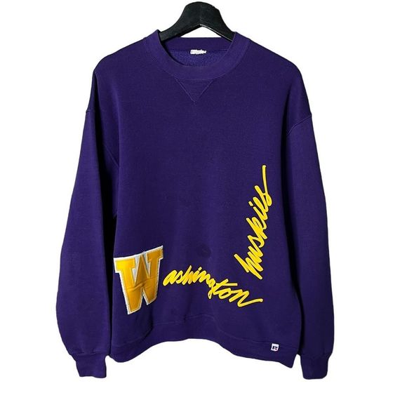 VTG Russell Athletic UW Huskies Crewneck Large - Picture 1 of 3